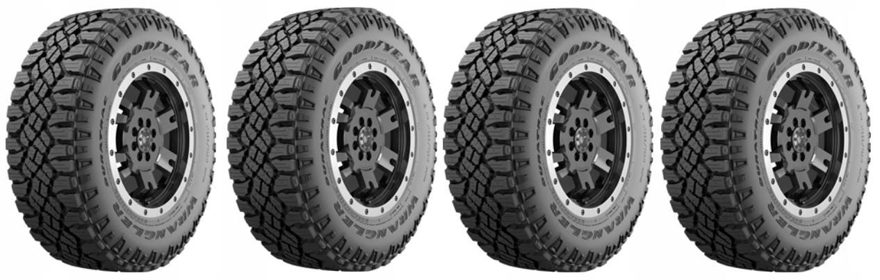 4X 255 / 55R19 GOODYEAR WRANGLER DURATRAC 111Q