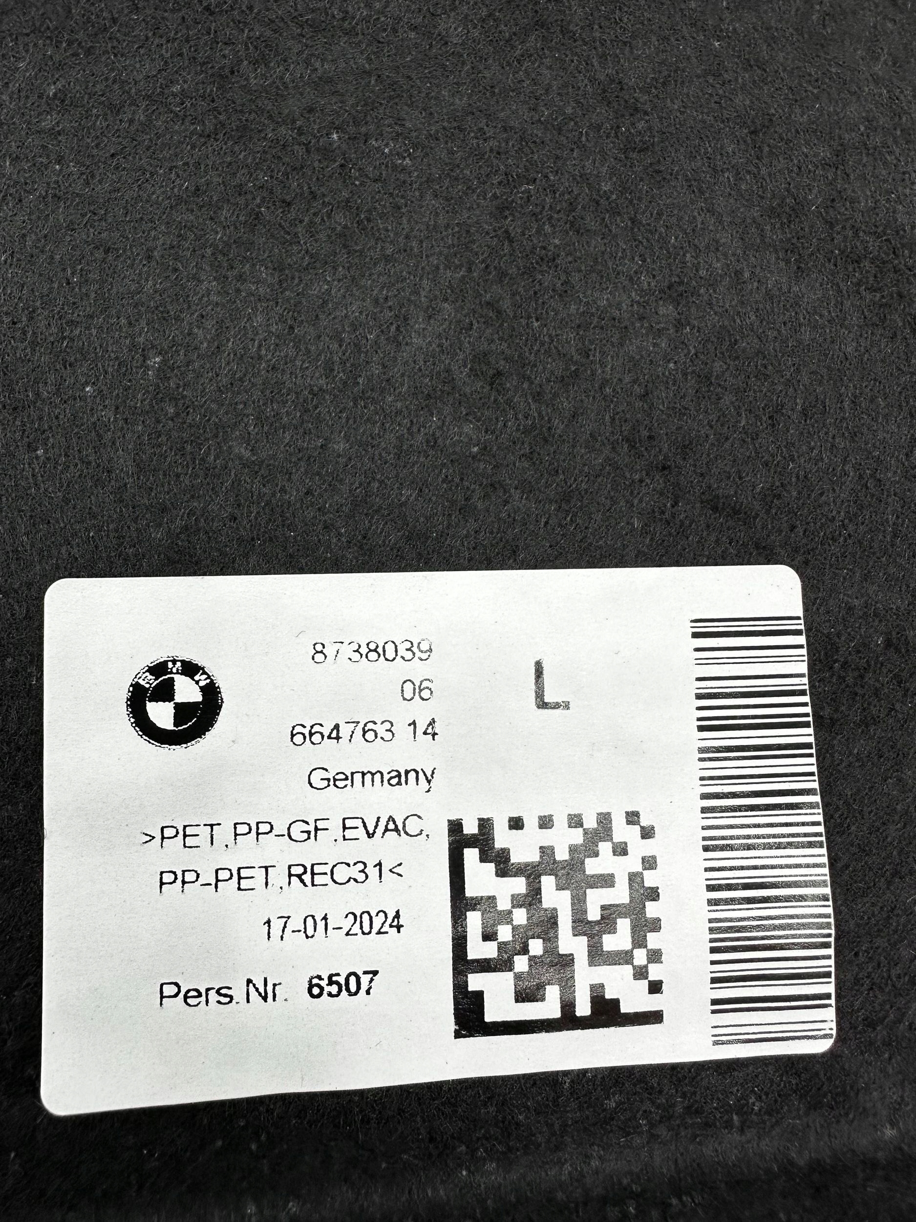 Blende Abdeckung Unterfahrschutz Seitlich BMW 4 G26 8738039