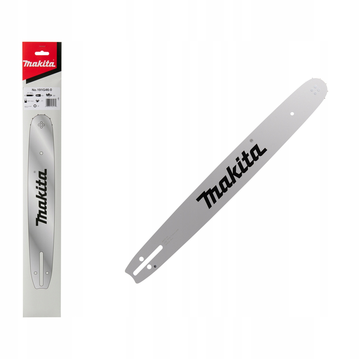 Makita Prowadnica gwiazdkowa łańcucha 45 cm 325" 1,5 mm 72 ogniwa 191G46-0