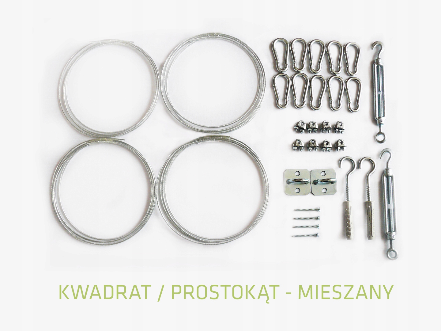 

Kwadrat Prostokąt Zestaw Do Montażu Żagli Miesz