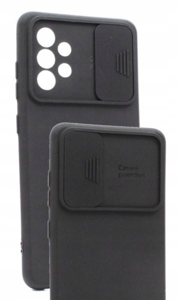 

Etui Silicone Lens do Samsung A52 A52 5G czarny