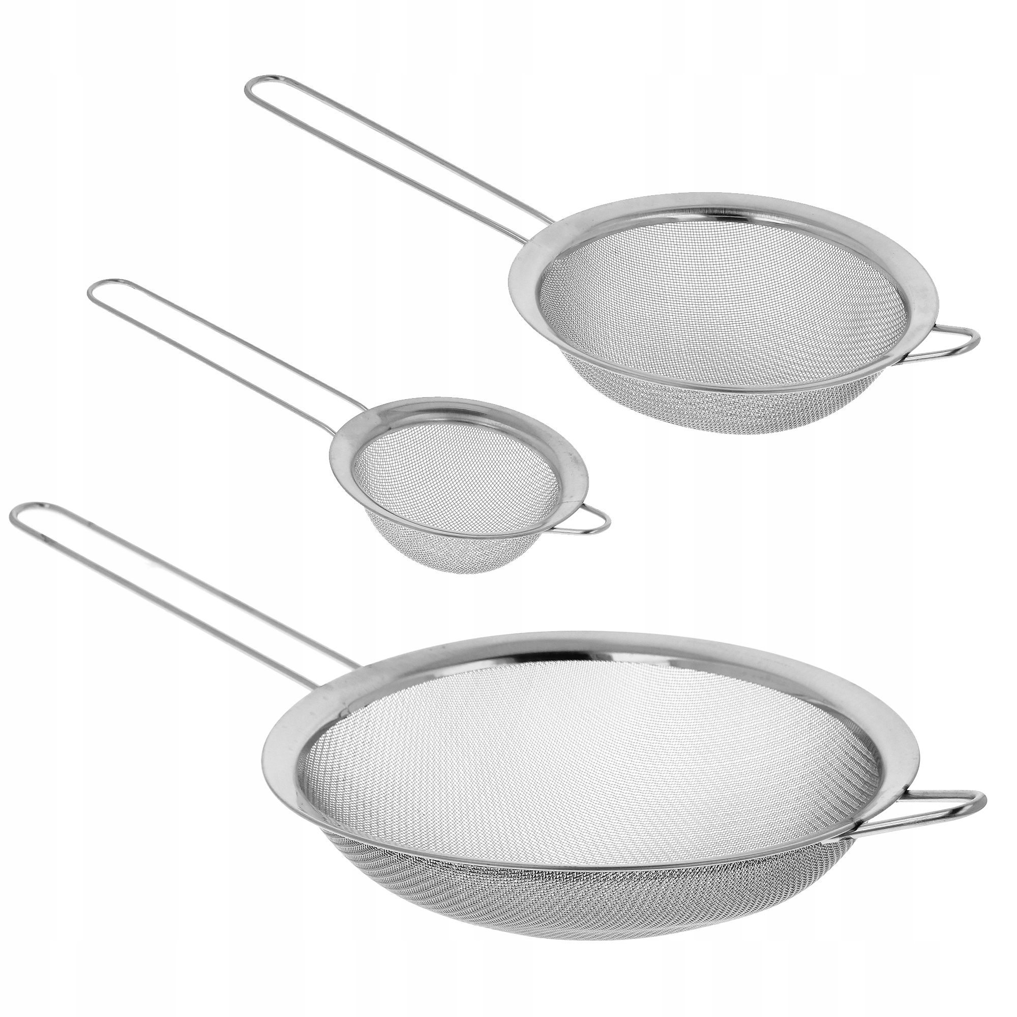

Sitka Komplet Sitek Sitko Stalowe Kuchenne 3 Szt