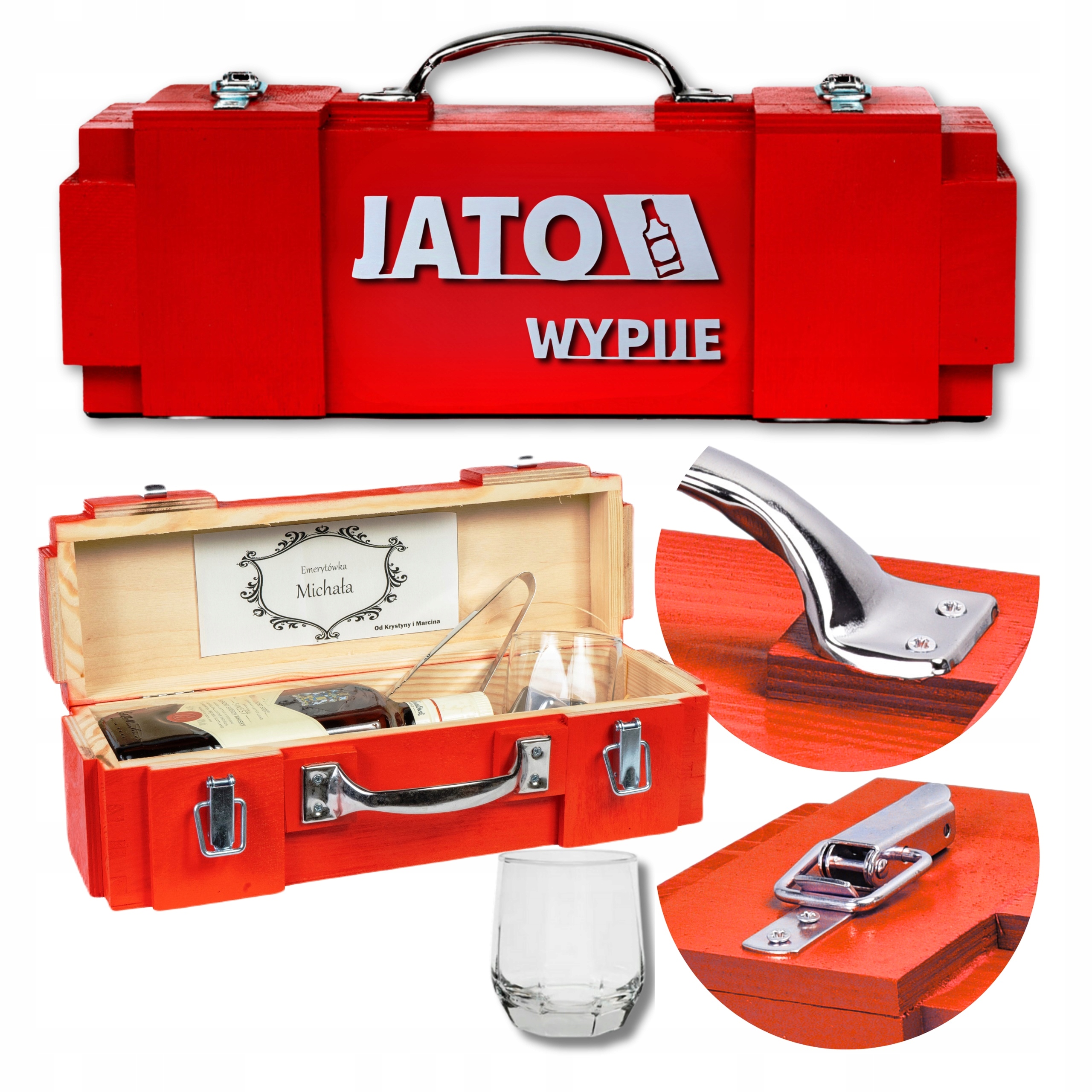 18-99 urodziny dla faceta mężczyzny chłopaka Skrzynka Jato wypije