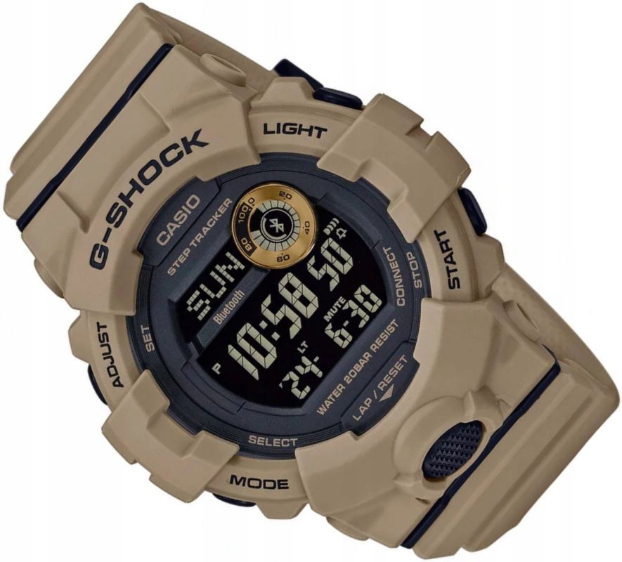 Sportovní Hodinky Casio G-shock GBD-800UC-5ER Pro Běh A Plavání, Led Box