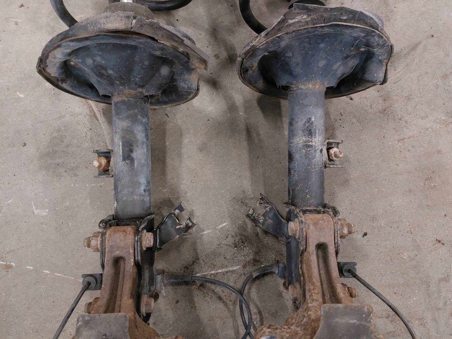 shock absorber spring swing left + right front NISSAN MURANO Z50