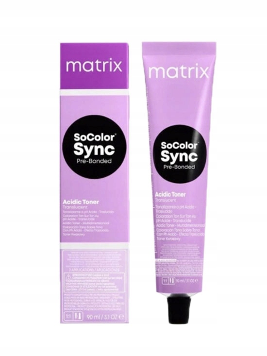 

Matrix SoColor Sync PreBonded farba ton w ton 6NGA