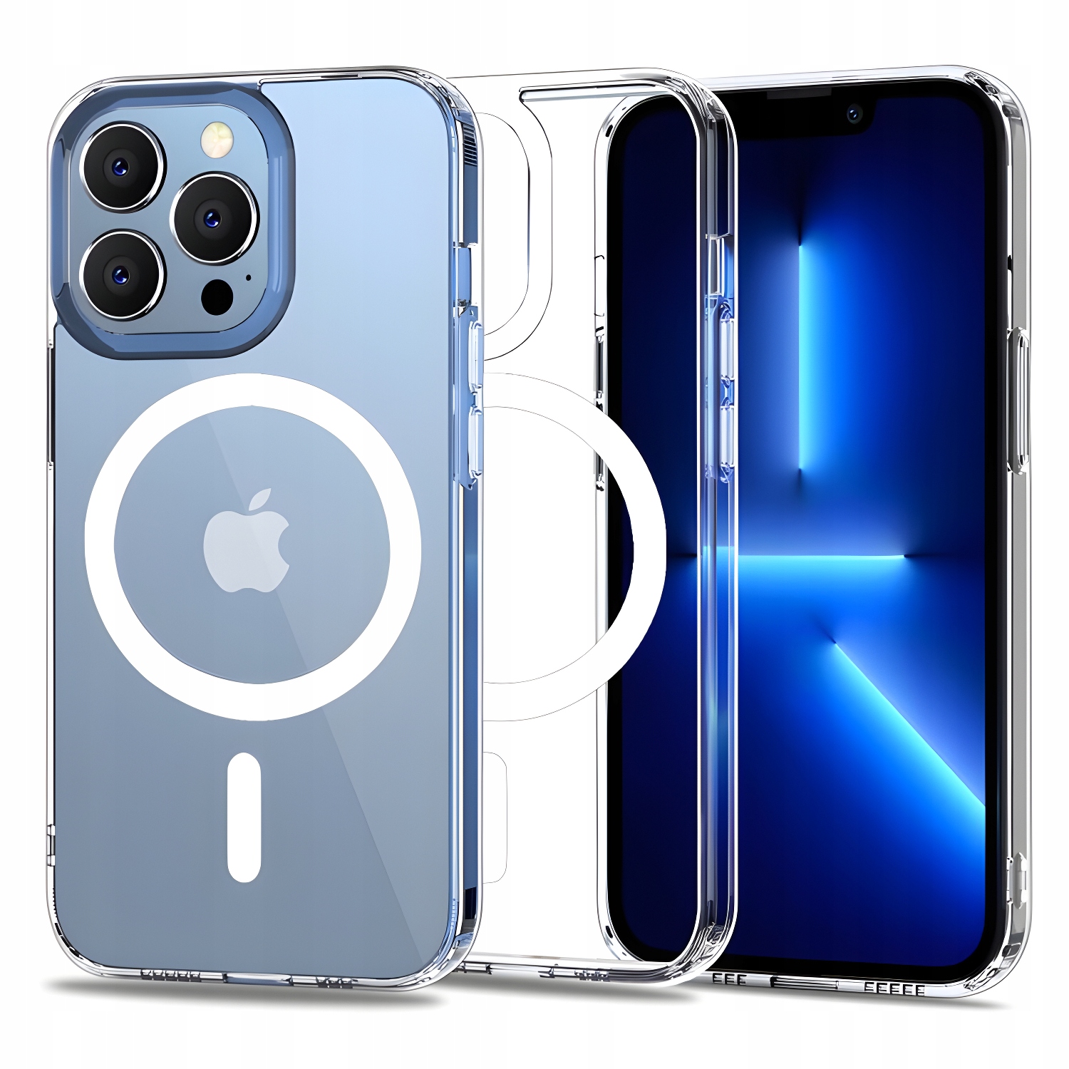 

Etui Obudowa Magsafe Do Iphone 13 Pro Max Szkło