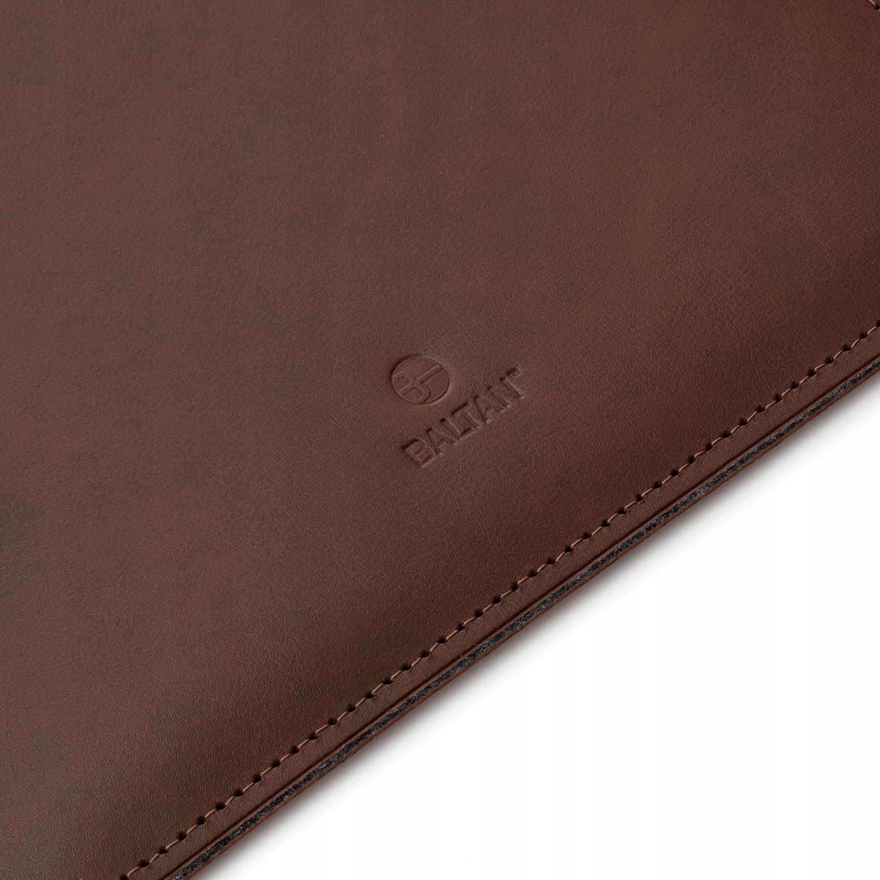 BALTAN Etui skórzane Premium do MacBooka Air 13" M4 ciemny brąz — 6