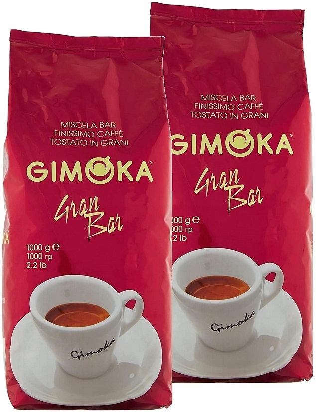 Kawa Ziarnista Gimoka Gran Bar 2X1 kg Włoska