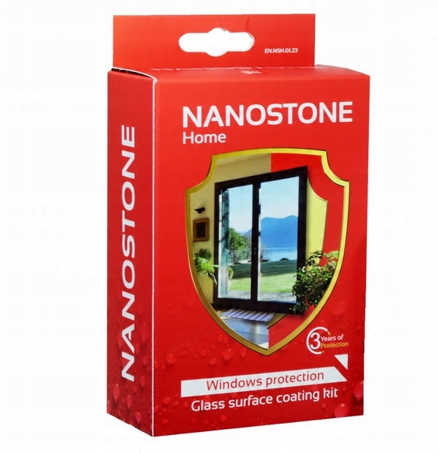 

Powłoka hydrofobowa do okien szkła Nanostone szyb