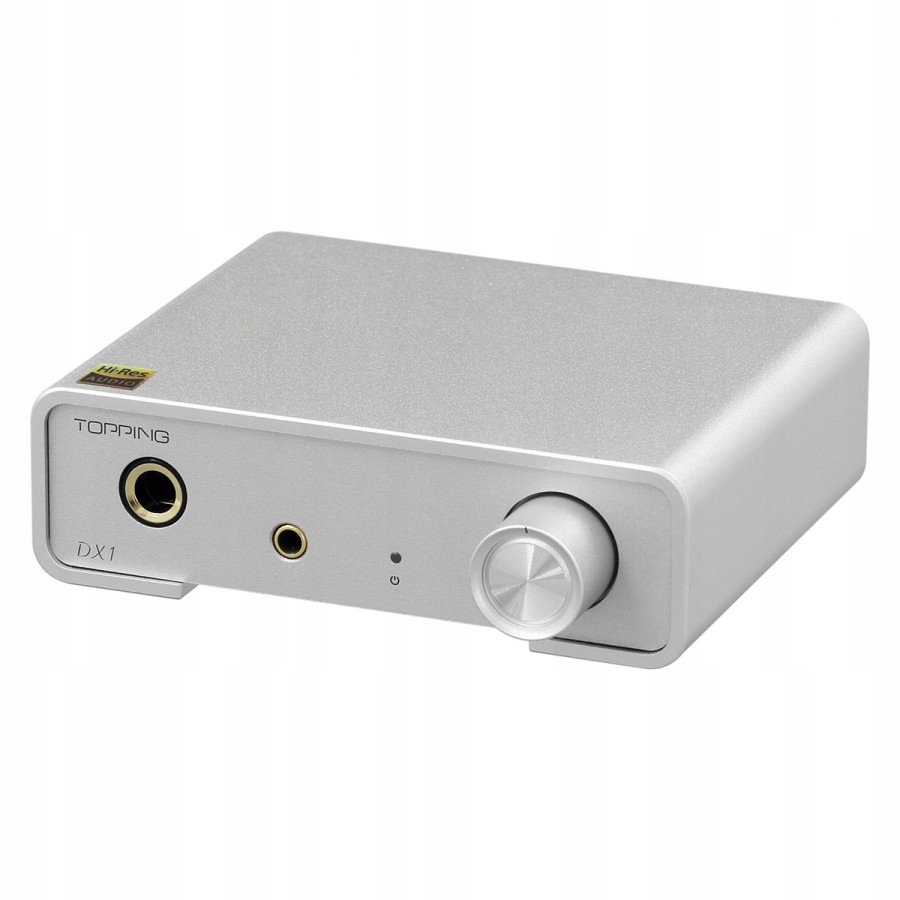 TOPPING DX1 Srebrny Przetwornik DAC z Wzmacniaczem Model DX1