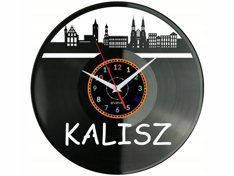 Kalisz Město Polsko Nápad na Dárek Nástěnná Dekorace z vinylové desky