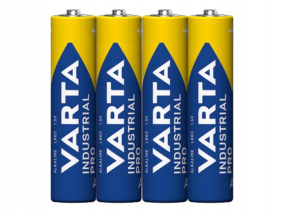 40 x BATERIE VARTA INDUSTRIAL PRO AAA LR03 R3 1,5V Kod producenta 60525
