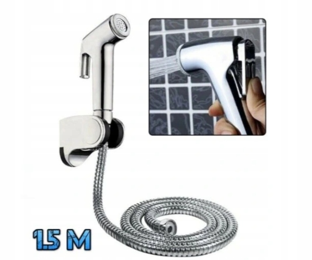 Słuchawka bidetowa IntimSpa SPA-90_INOX chrom Waga produktu z opakowaniem jednostkowym 0.2 kg