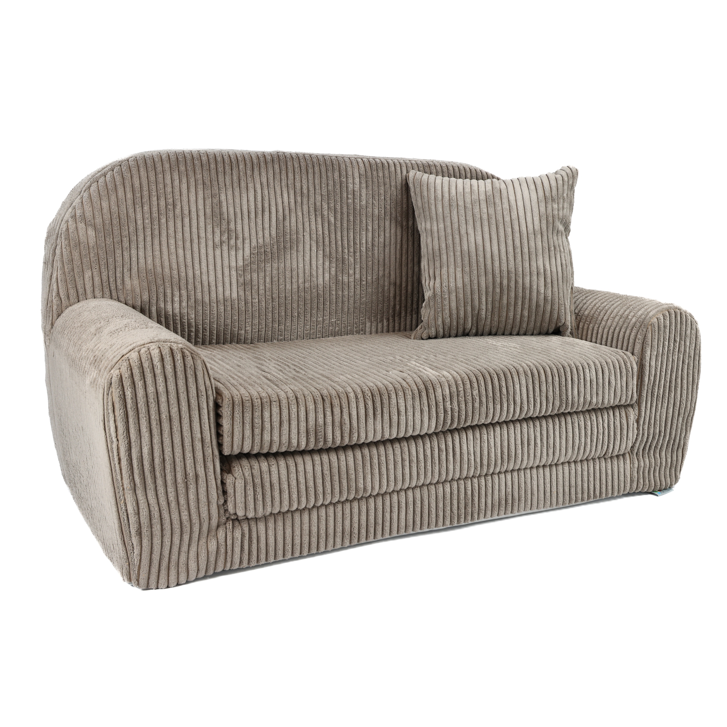 SOFKA MIN PIANKOWA BEZPIECZNA POKÓJ DZIECI ROZKŁADANA KRZESEŁKO KANAPA BRĄZ EAN (GTIN) 5904507568177