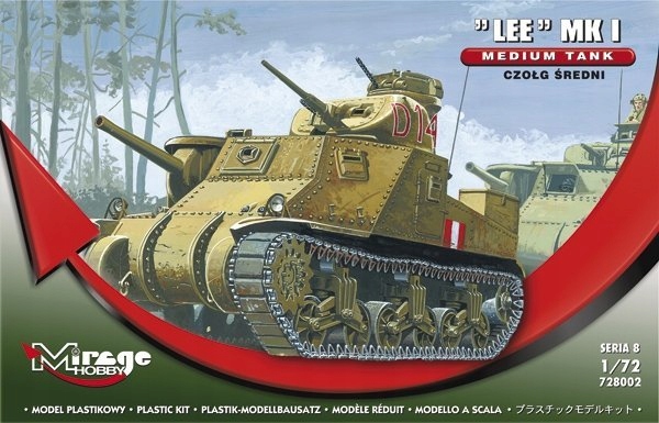 Mirage 728002 1:72 Střední tank Lee Mk. I