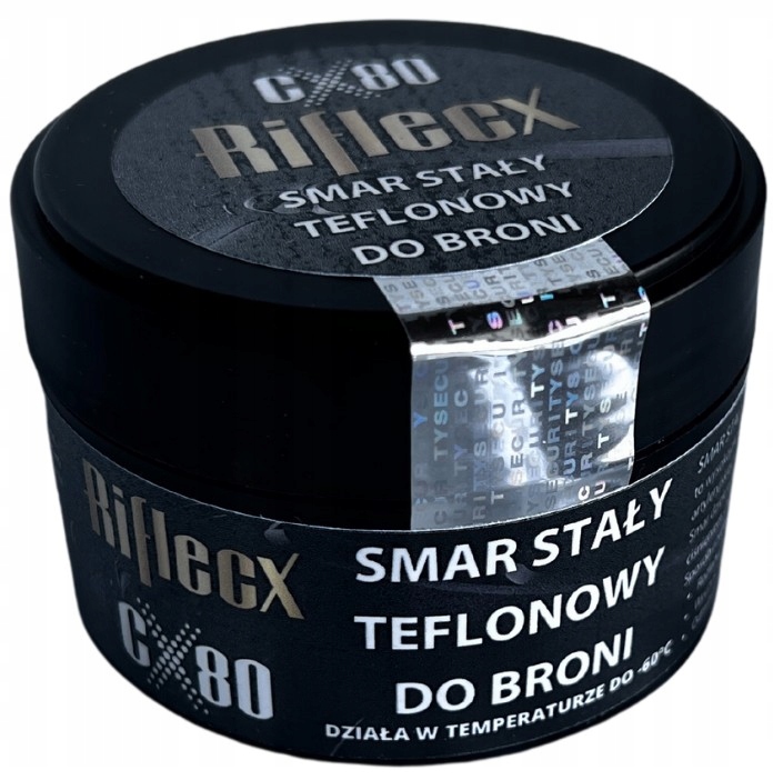 

Smar teflonowy broni 100g RifleCX stały smarowania