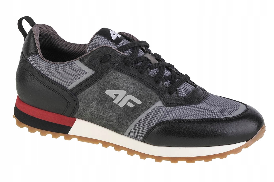 4F Pánské Casual [41] Pánské tenisky Tkanina Šedá