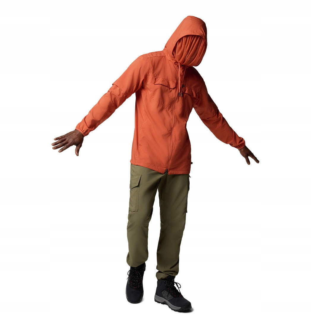 Pánská bunda Columbia Skien Valley Hooded Ls Shirt Tuscan L