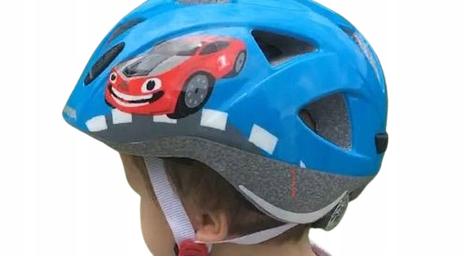 Alpina Ximo Red Car Dětská cyklistická přilba 47-51