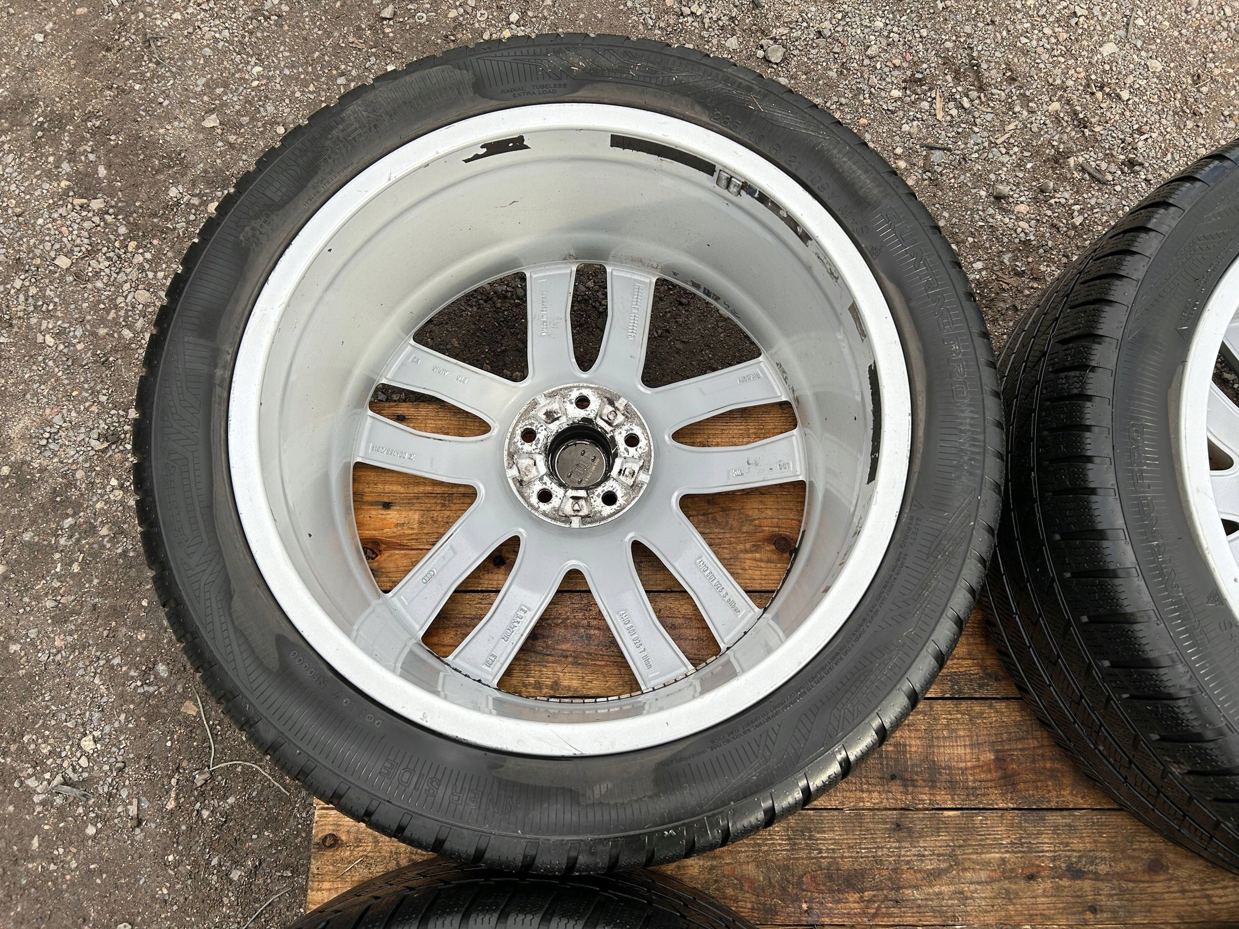 wheels discs disc tyre disc 21" 21x9.5jx31 Audi Q7 4M Q8