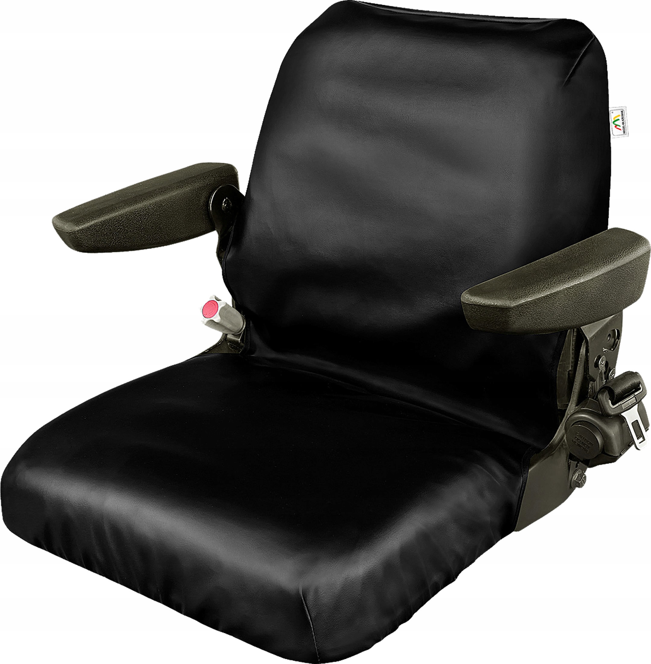 Pokrowiec na jeden fotel Kegel-Błażusiak skóra sztuczna czarny uniwersalne