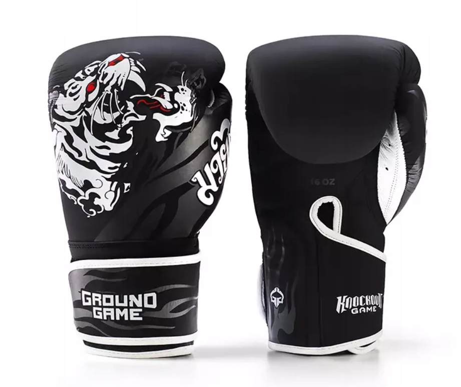 Ground Game Rękawice Bokserskie White Tiger 14 oz