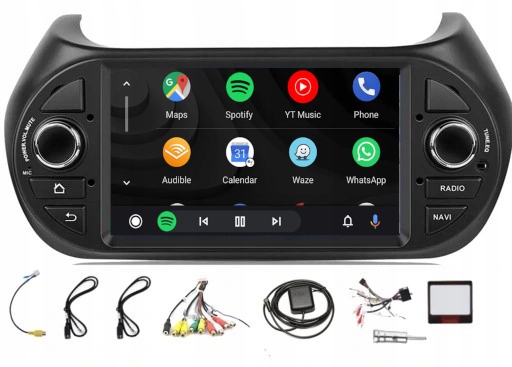 Gps Rádio Android Citroen Nemo 2008-2016 4GB Ram 64GB Pamäť Carplay Wifi