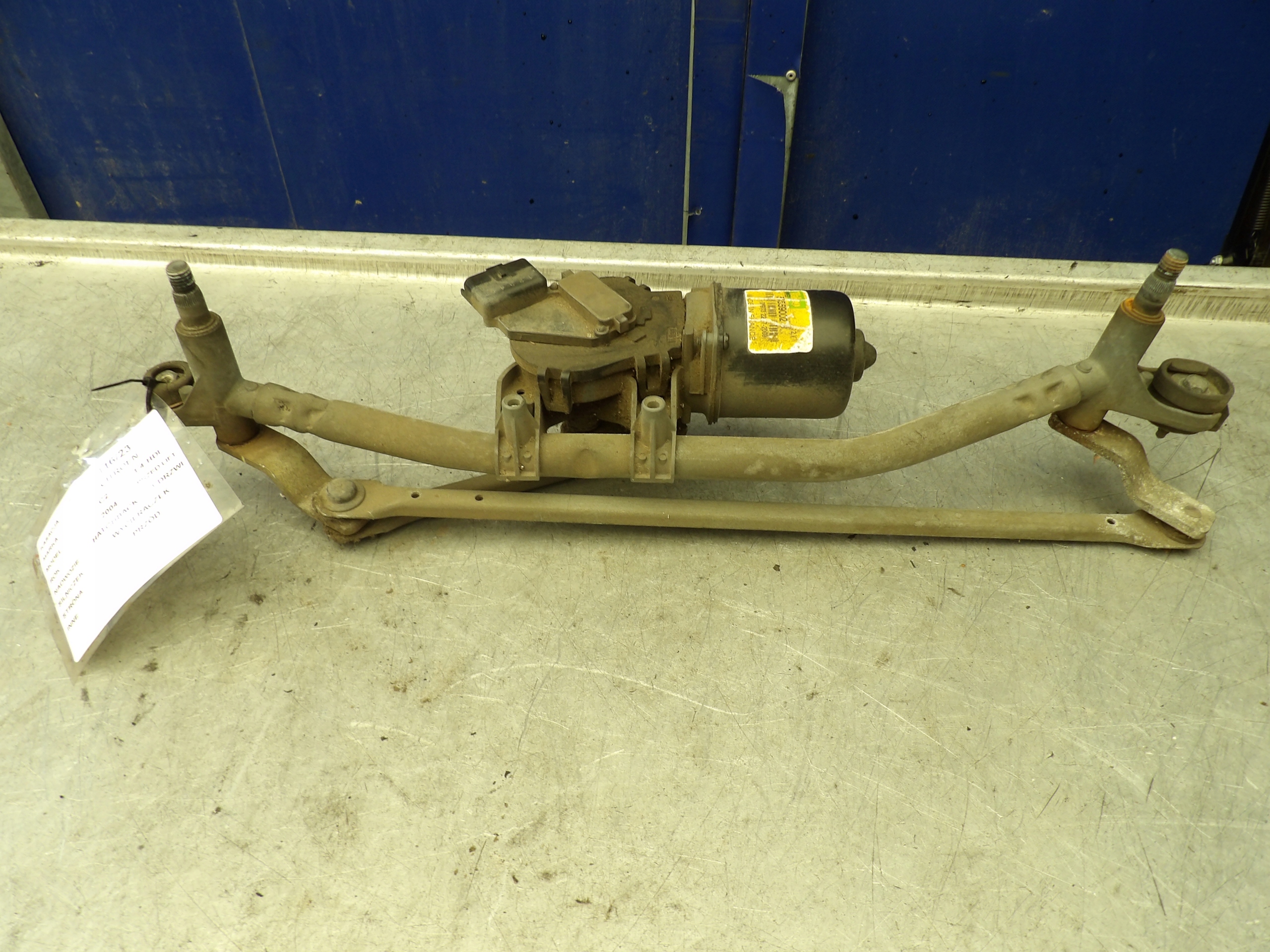 wiper mechanism front Citroen C2 53559002