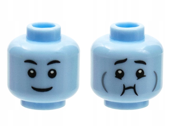 

Lego 3626cpb2786 Głowa główka Uśmiech mdłości 1szN