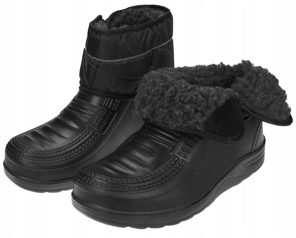 KALOSZE MĘSKIE LEKKIE OCIEPLANE PIANKOWE EVA 42 Marka inna