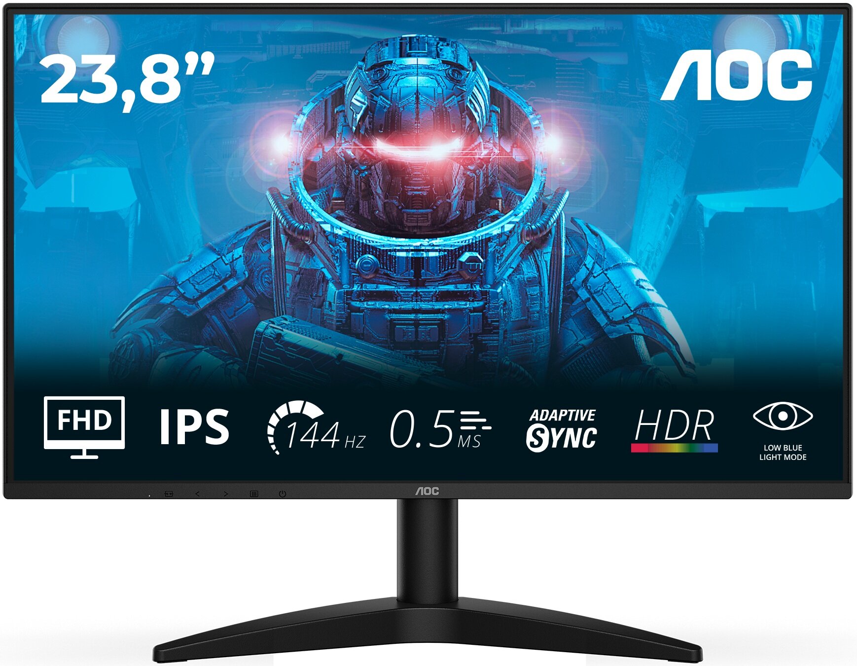 Monitor Led Aoc 24B36X 23,8 " 1920 x 1080 px Ips Pls
