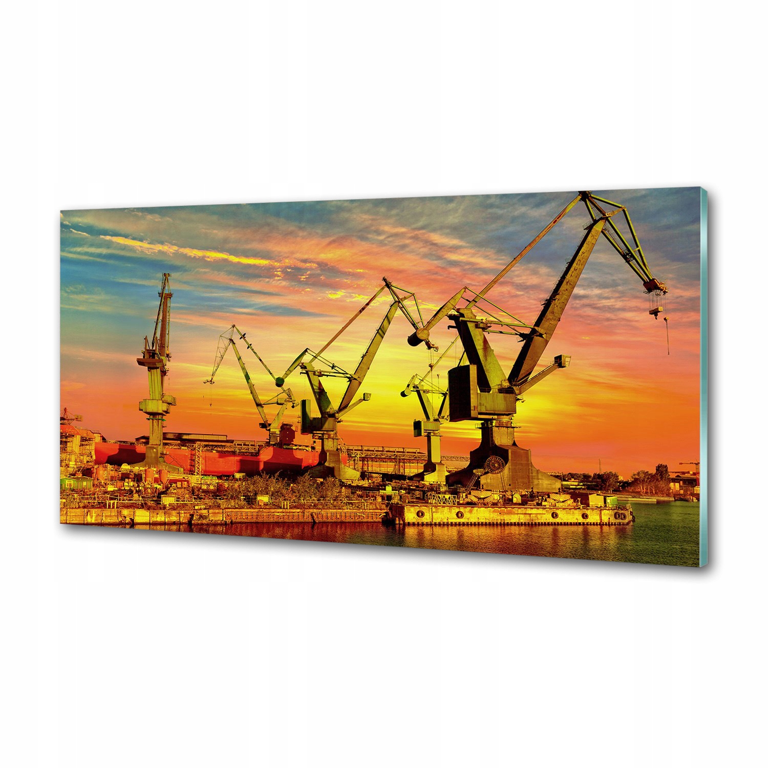 Panel do kuchyne Lodenica v Gdansku 100x50 Lepidlo