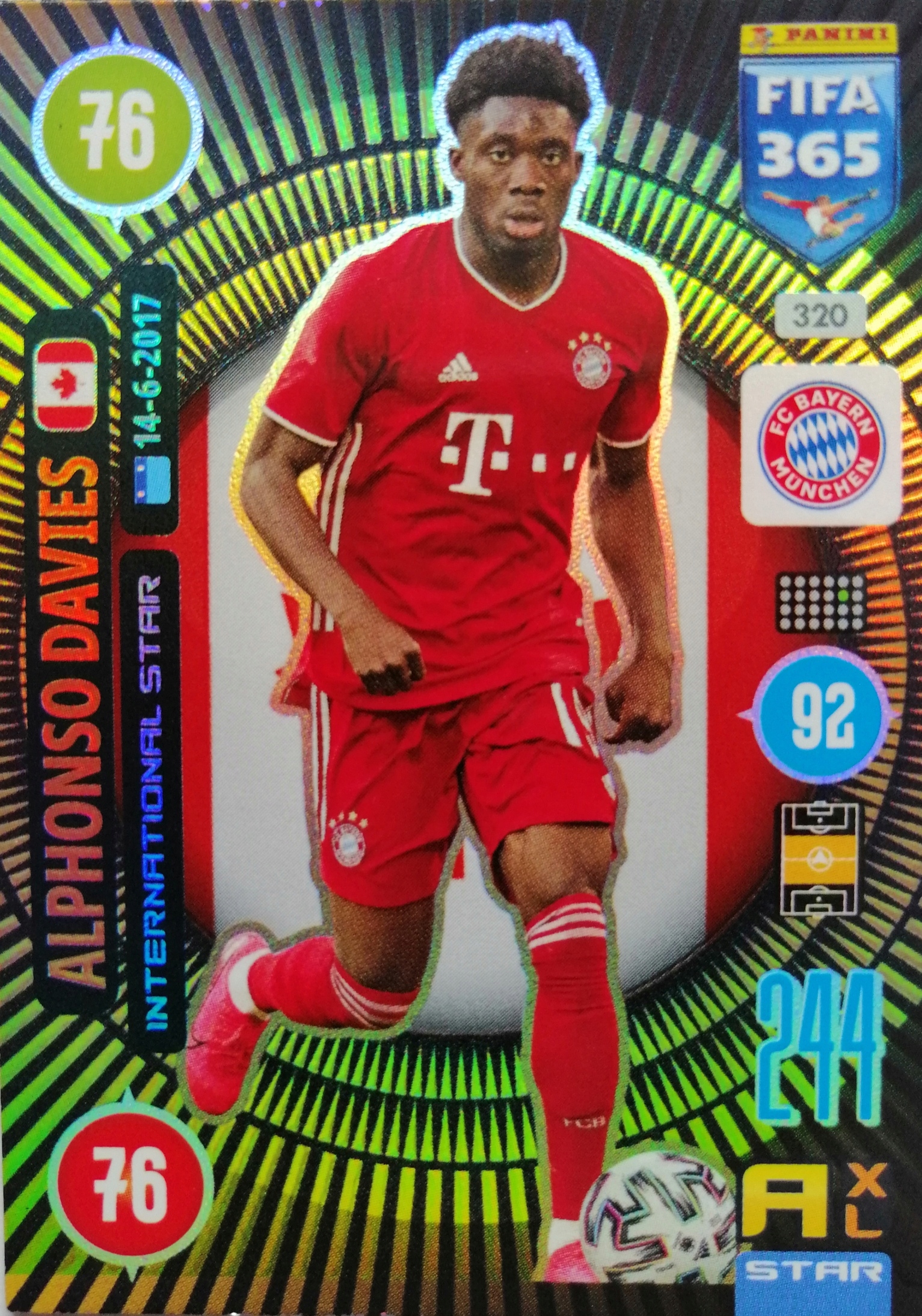 FIFA 365 2021 INTERNATIONAL STAR 320 DAVIES BAYERN