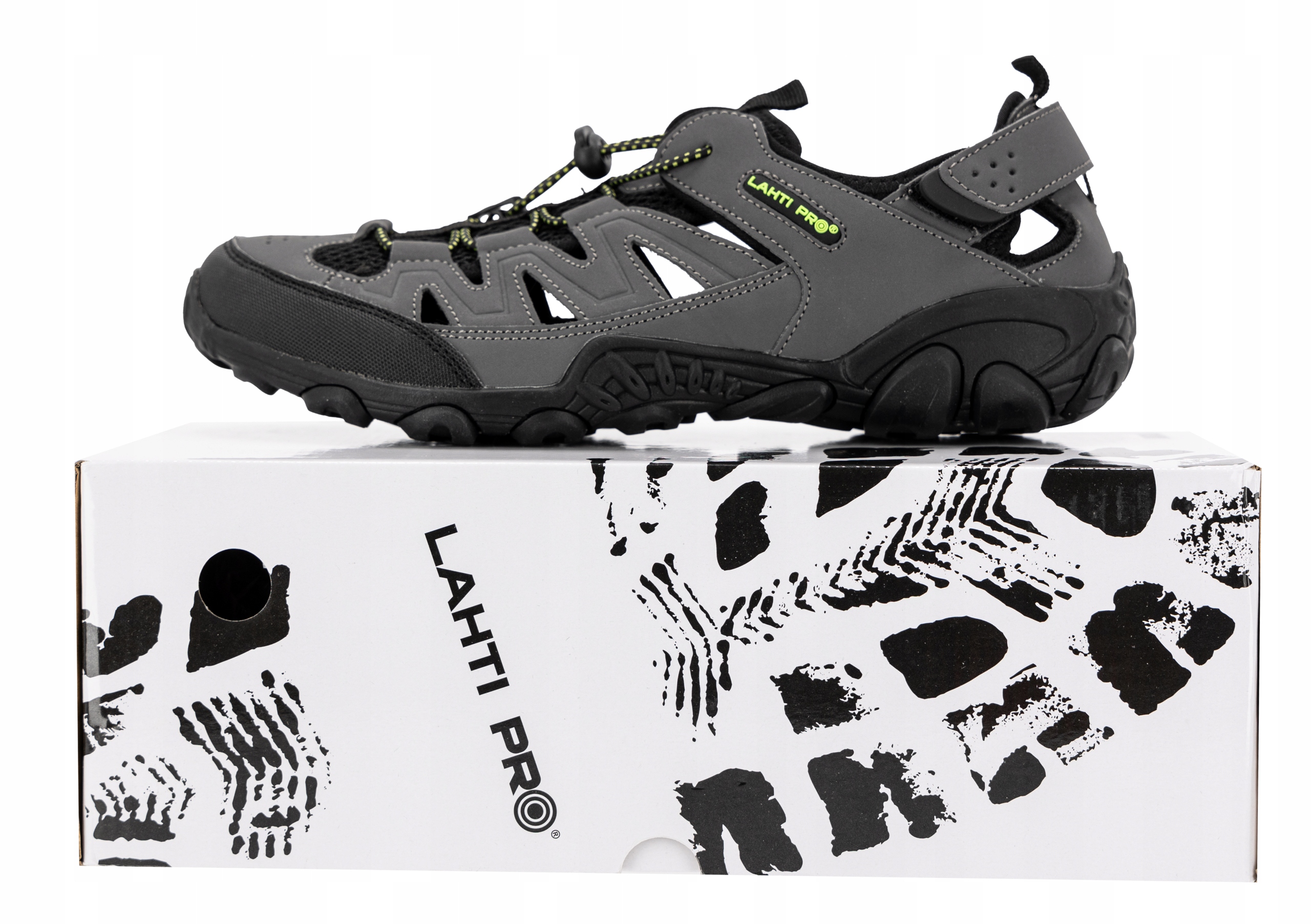 Sandały męskie robocze trekkingowe sportowe regulowane Lahti Pro L30619 42 Model L30619