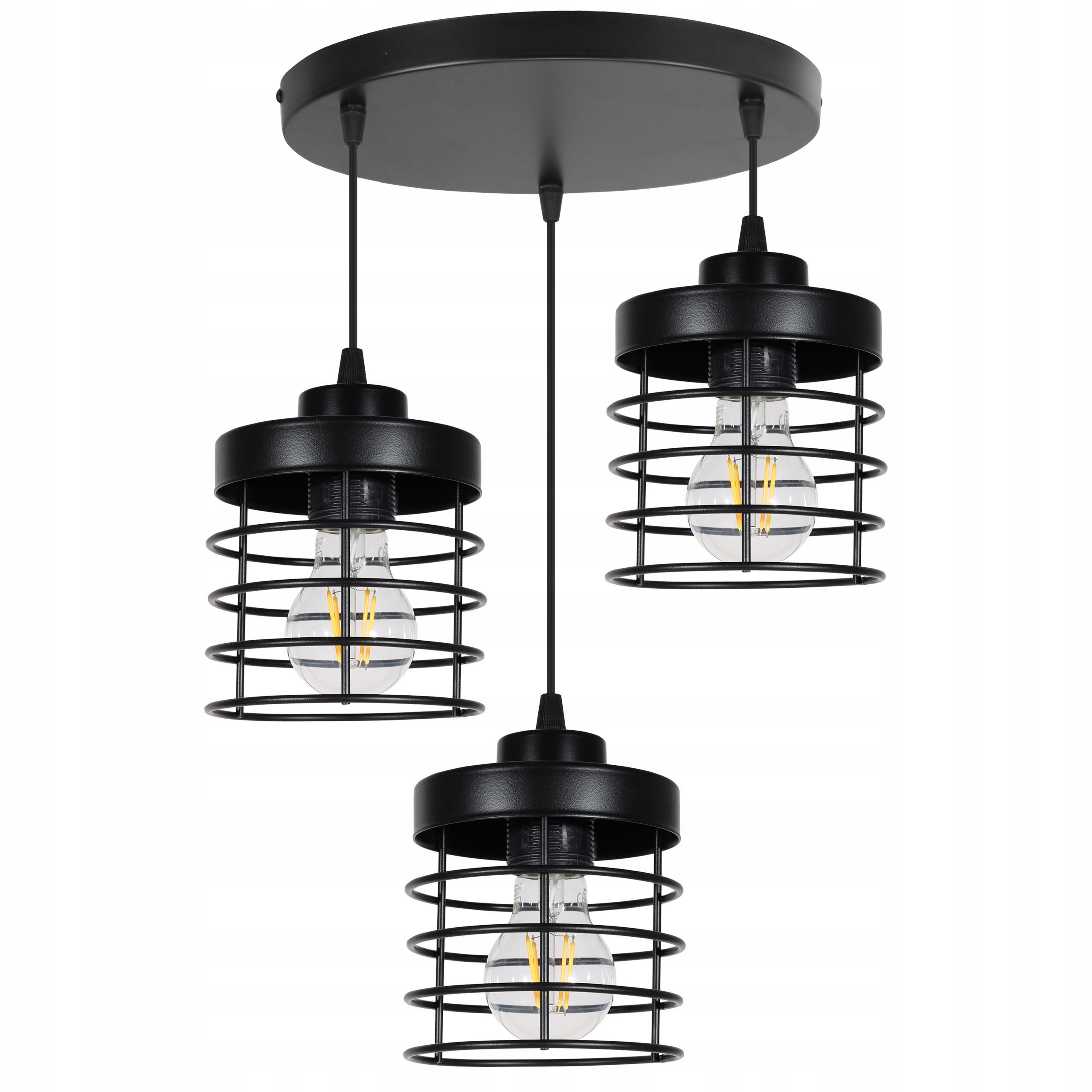 

Lampa Wisząca Sufitowa Żyrandol Loft Druciak Led
