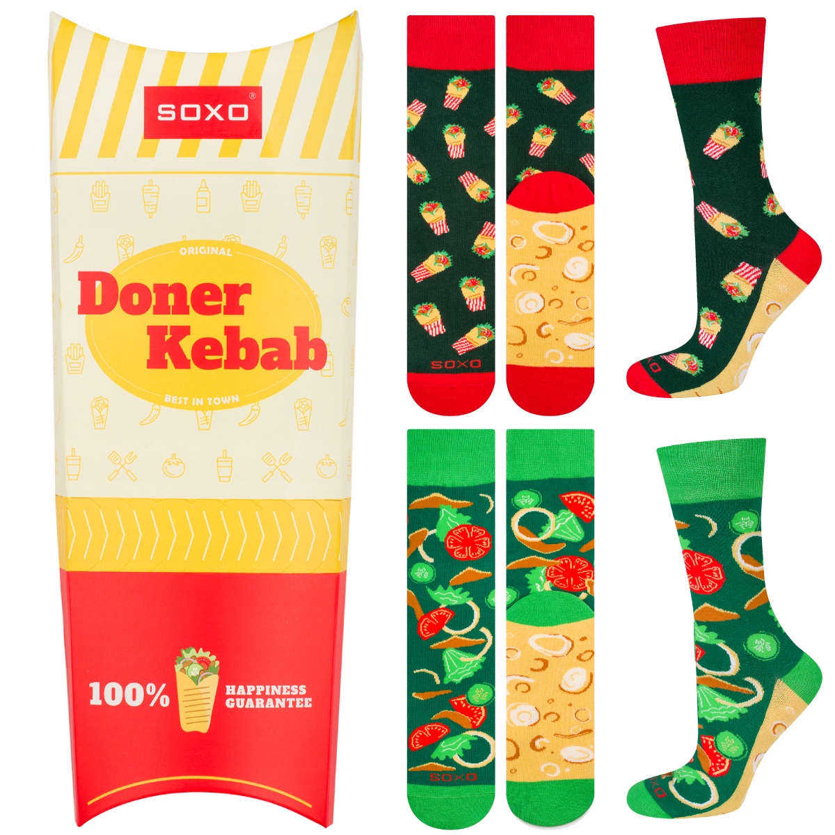 

Skarpetki Dziecięce Kebab Soxo Skarpety Kolorowe