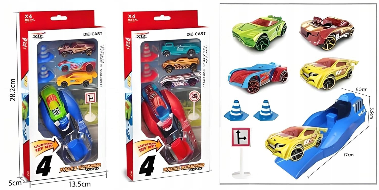 WYRZUTNIA DLA AUT AUTKA SAMOCHODY METAL RESORAKI Kod producenta kolorowe