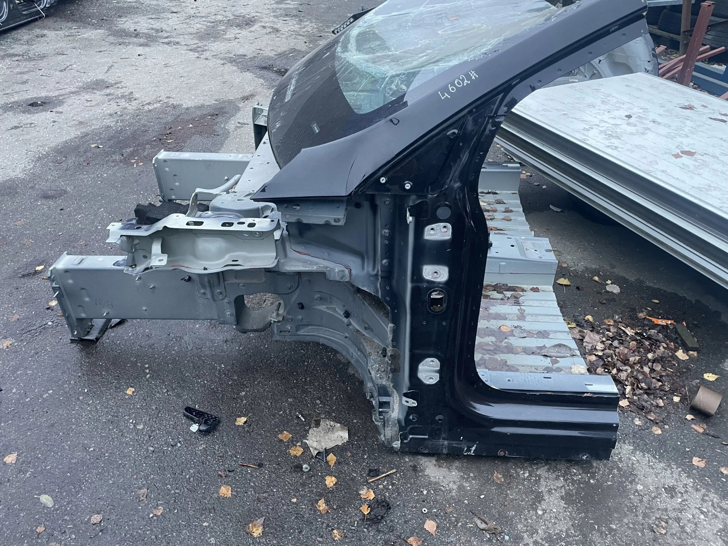 tesla MODEL X 2016 левый четверть передняя