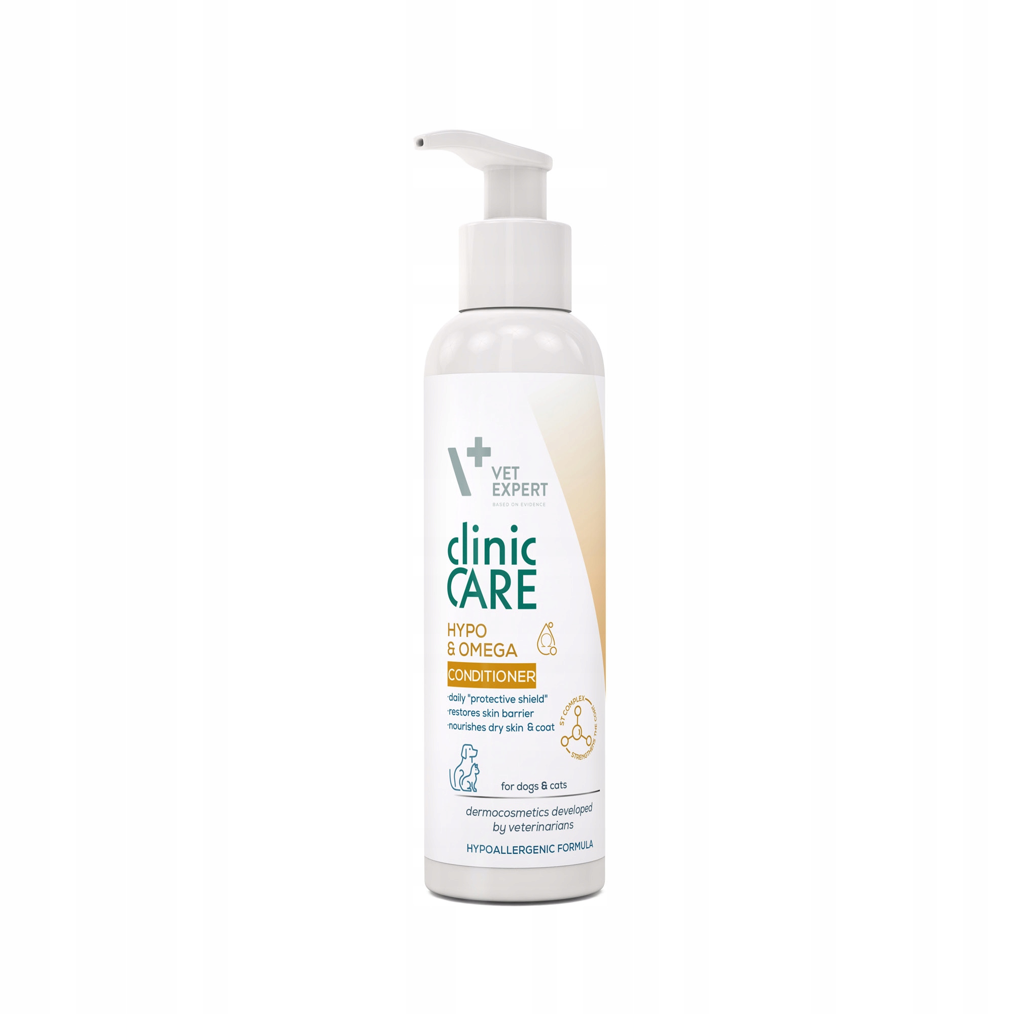 Vet Expert Clinic Care Hypo&amp;Omega zvláčňující výživa pro psy a kočky 150 Ml
