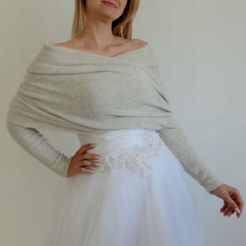 Sweterek Ola Beżowy, S Kolor beżowy