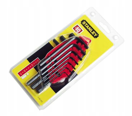 STANLEY KLUCZE IMBUSOWE 8szt S0-69-251 Marka Stanley