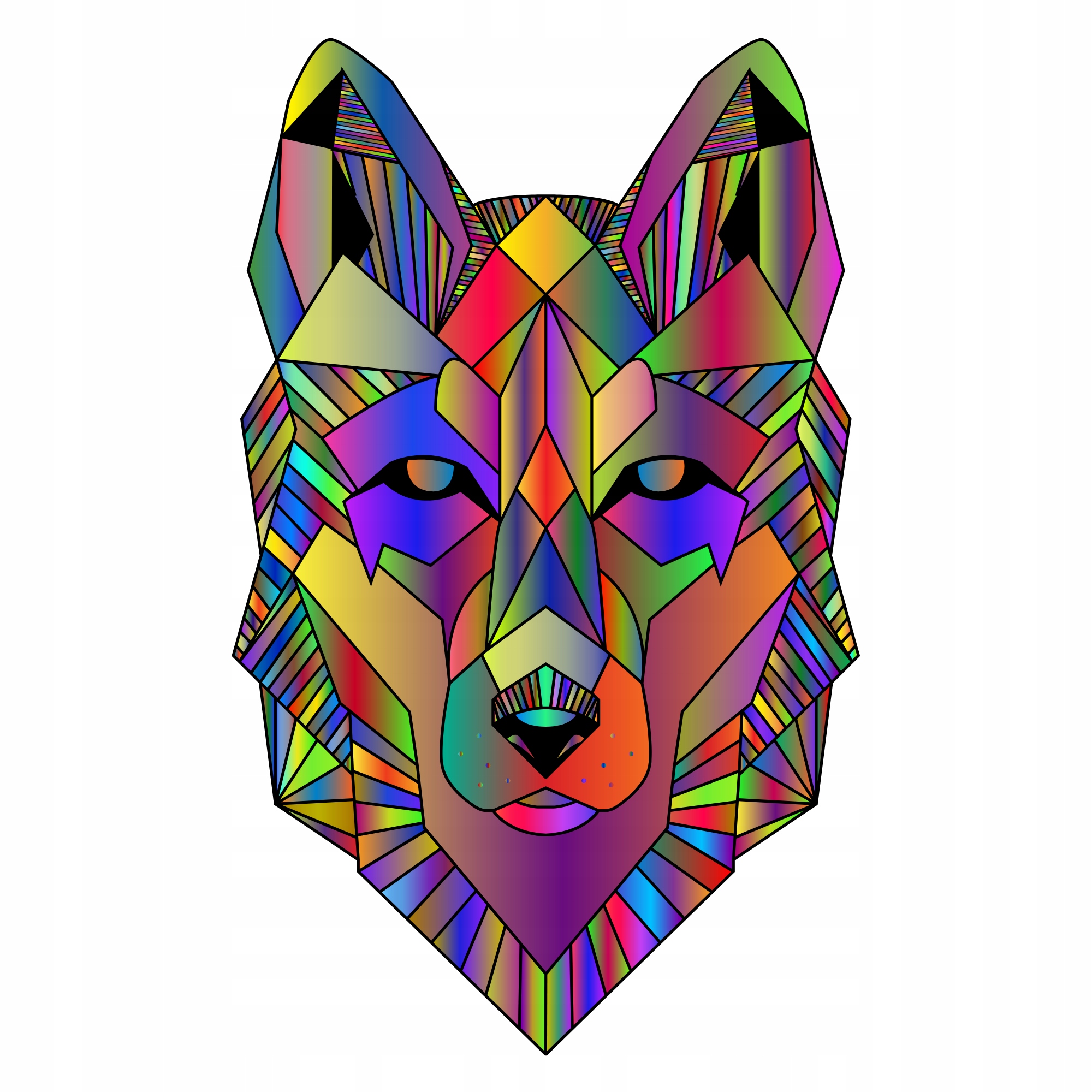 

Naprasowanka Wilk Termo Naklejeka Na Odzież 7