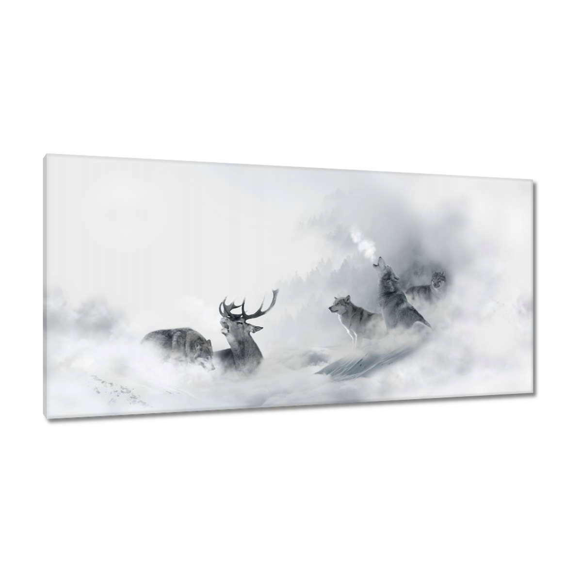 Obrazy 115x55 Nelítostní vlci Jelen