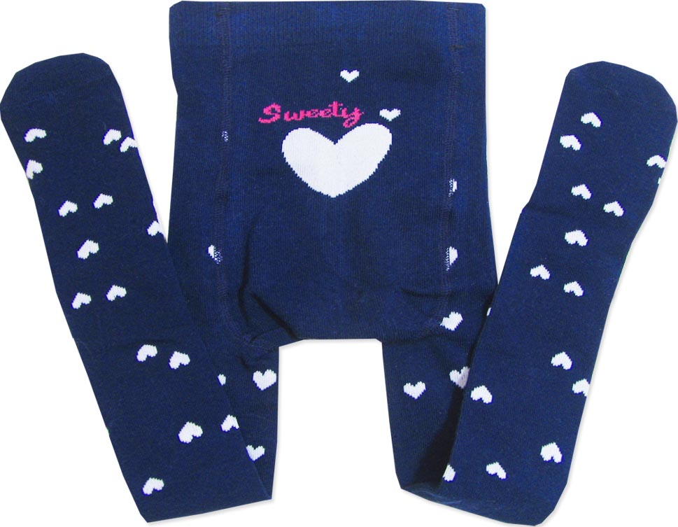 92-98 Gyerek harisnyanadrág PAMUT MINTÁS harisnyanadrág rb szív