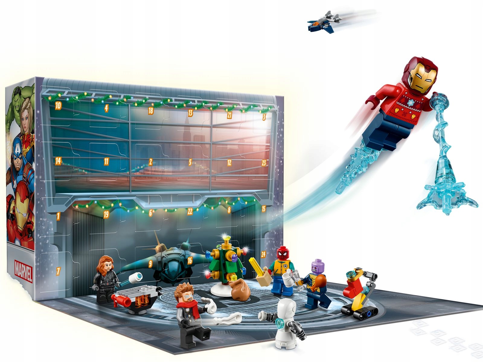 Адвент-календарь LEGO SUPER HEROES 2021 76196 Пол Мальчики Девочки
