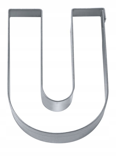 

Foremka do ciastek litera U 6,5 cm literka litery