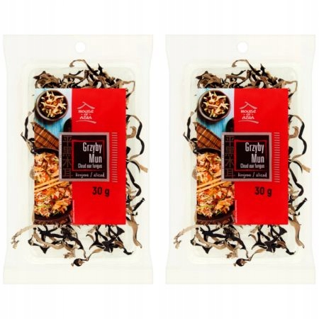 

House of Asia Grzyby Mun krojone suszone 2 x 30 g
