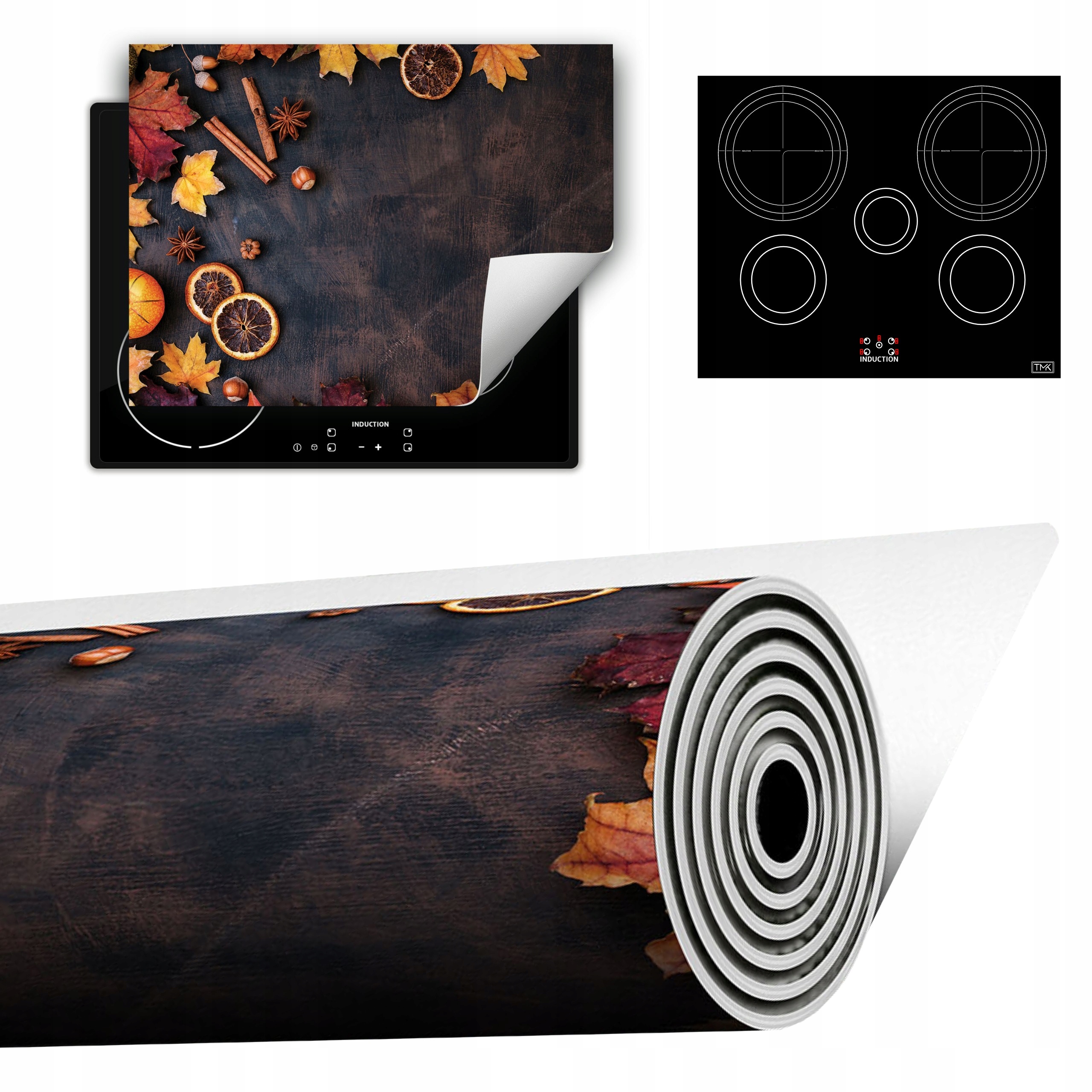 Vinylová Podložka Do Kuchyně Více Místa 70x52 podzim