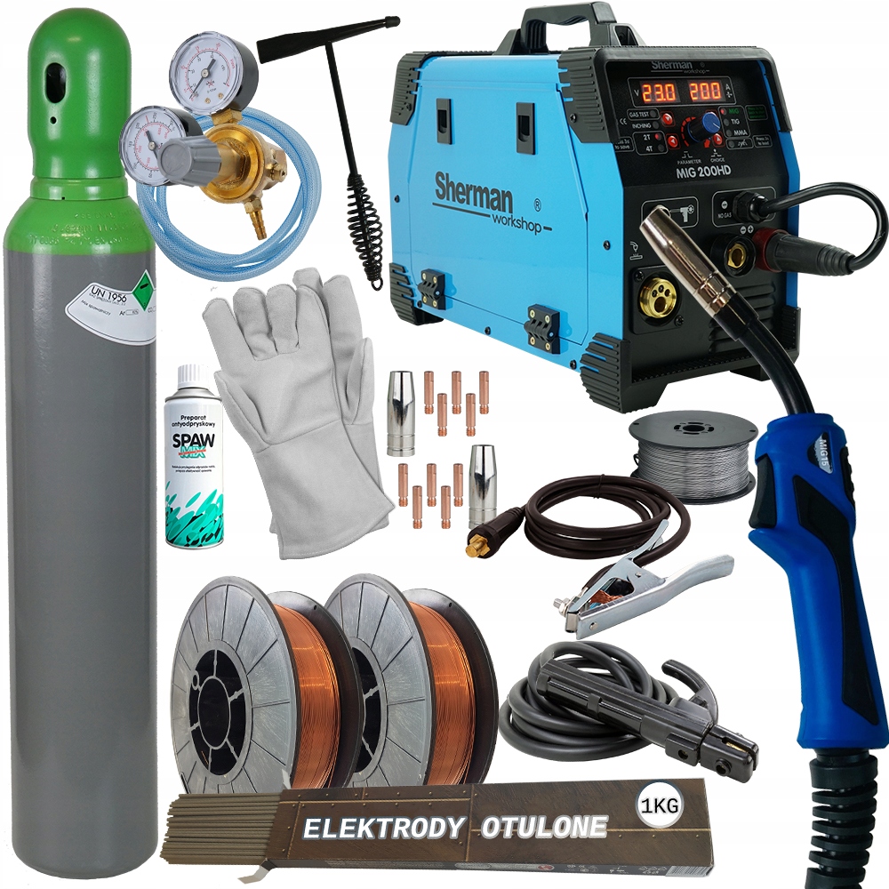 Сварочный аппарат MIGOMAT MIG MAG MMA Tig Sherman Synergia